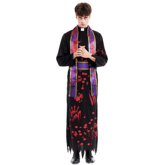 Mens Bloody Priest Costume