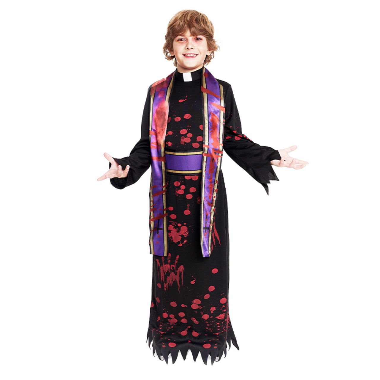 Boys Bloody Priest Costume