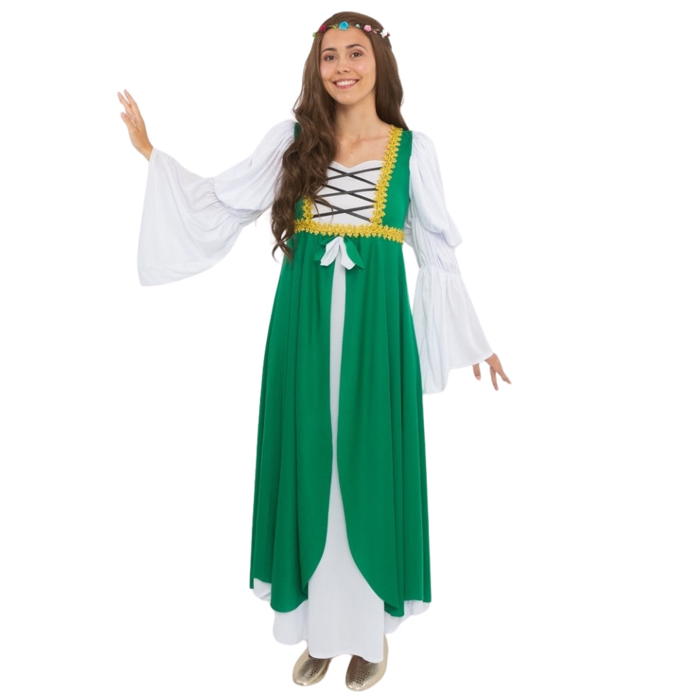 Womens Clarisa Medieval Lady Costume