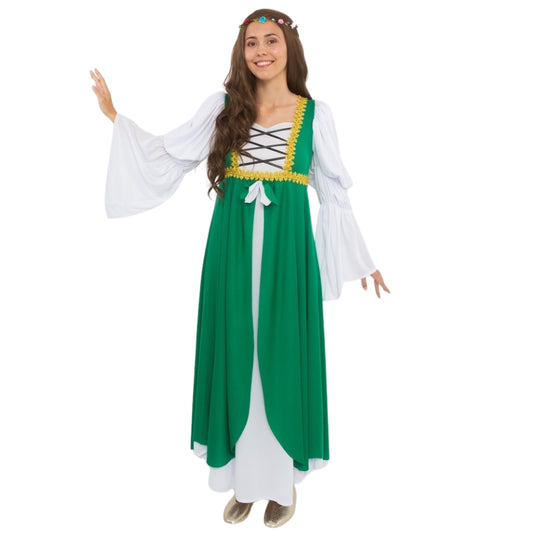 Womens Clarisa Medieval Lady Costume