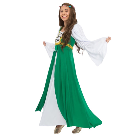 Womens Clarisa Medieval Lady Costume