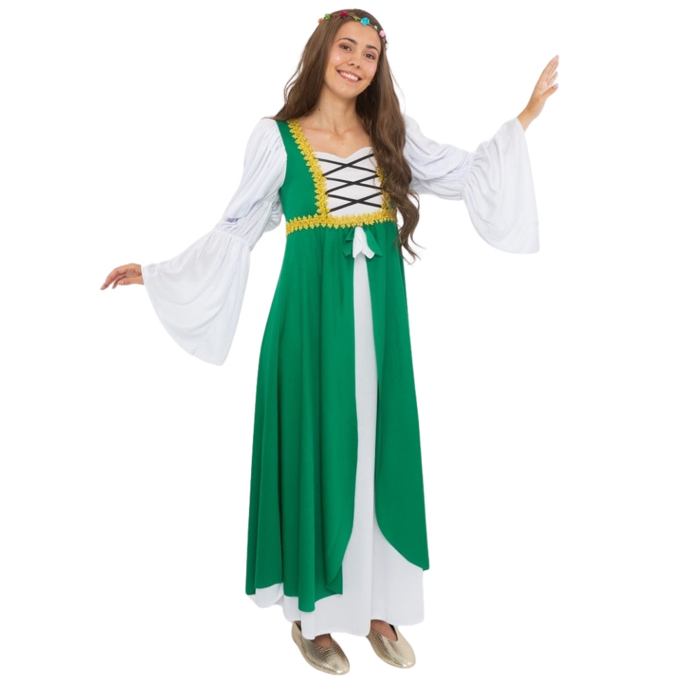 Womens Clarisa Medieval Lady Costume