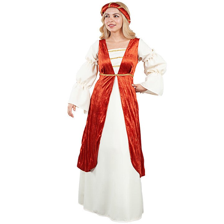 Womens Eleanor Medieval Lady Costume