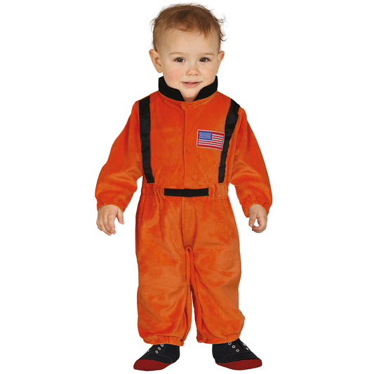 Baby Orange Astronaut Costume