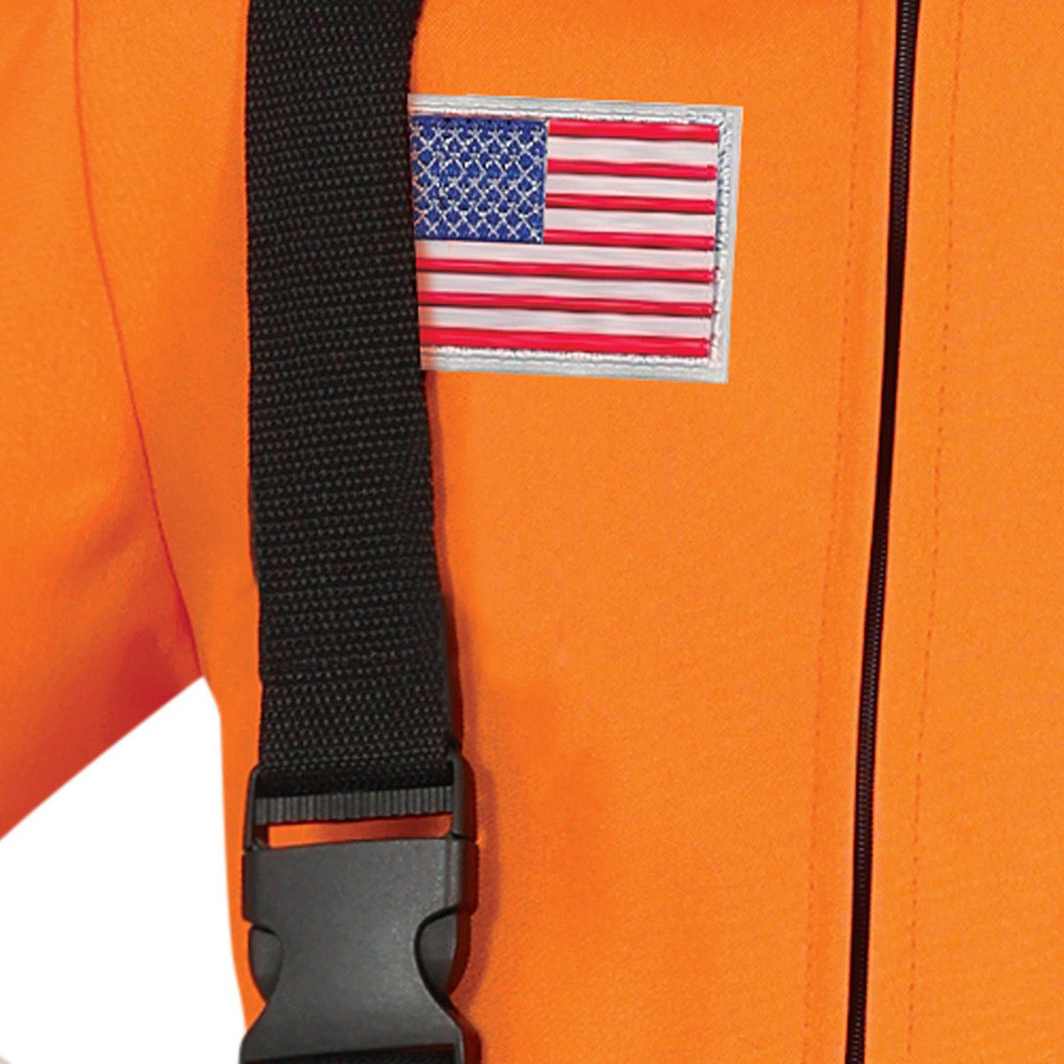 Kids Orange Astronaut Costume