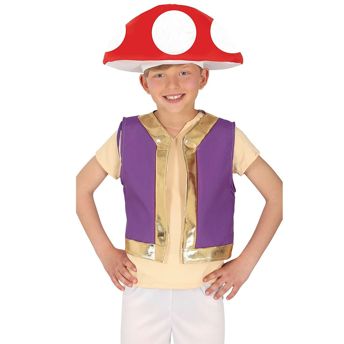 Kids Toad Mushroom Costume