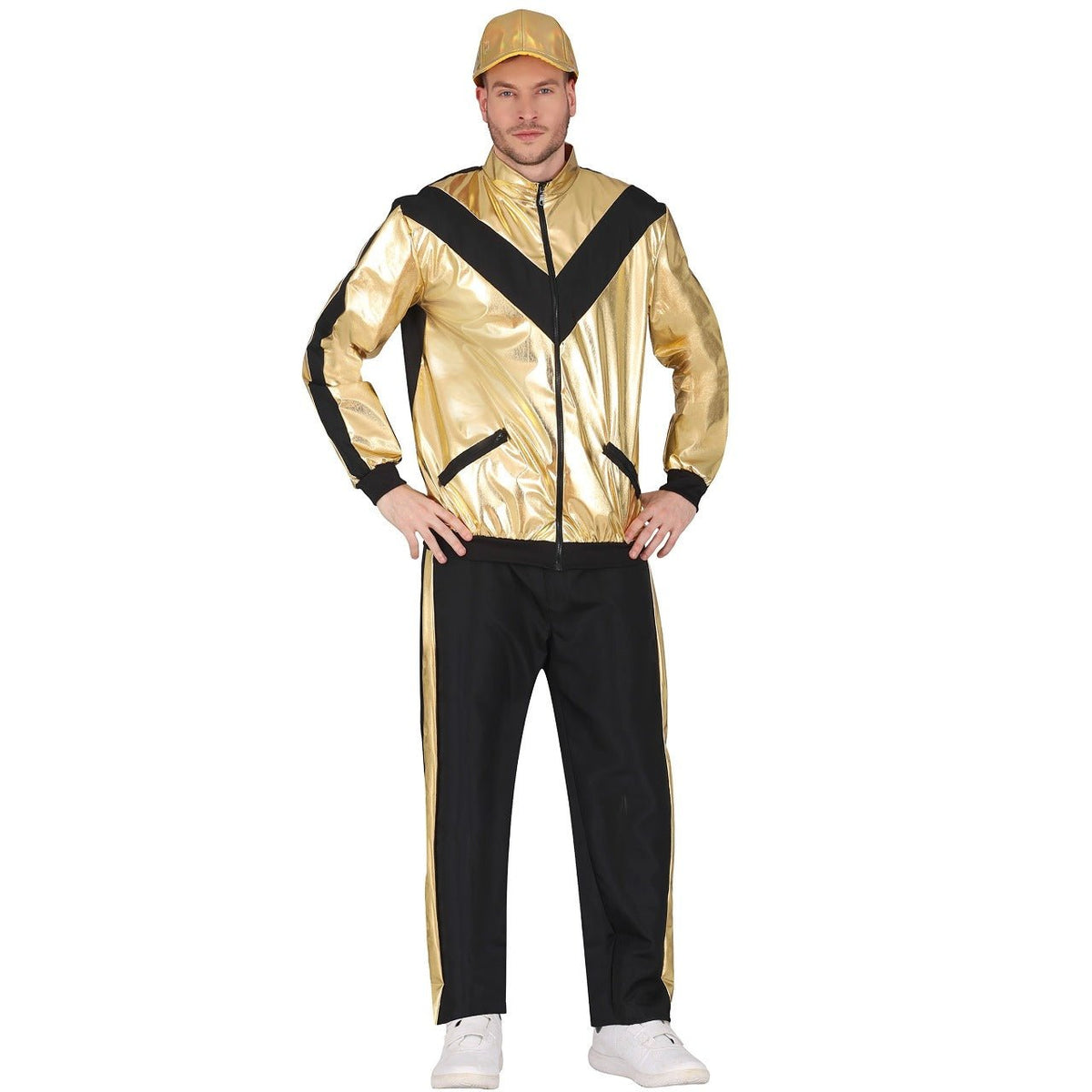 Mens Gold Tracksuit Costume