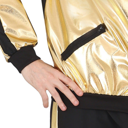 Mens Gold Tracksuit Costume