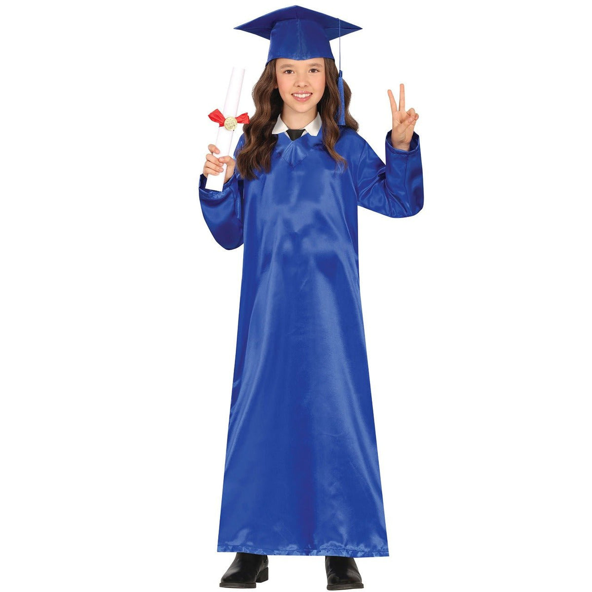 Kids Blue Graduate Costume