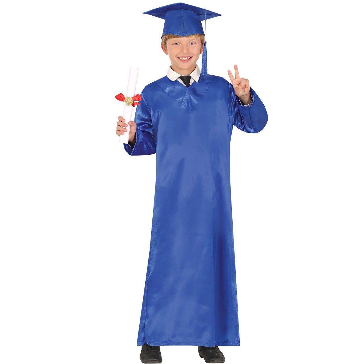 Kids Blue Graduate Costume