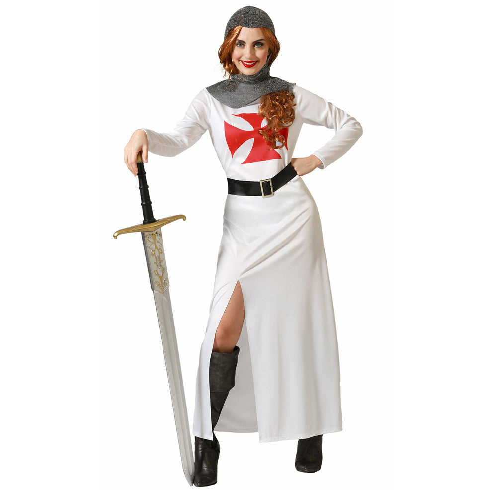 Disfraz de Guerrera Medieval Cruzadas para mujer | Don Disfraz