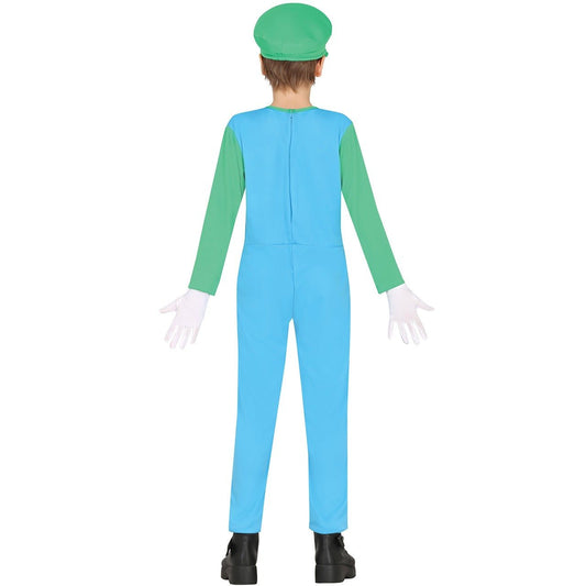 Kids Luigi Train Driver Costume