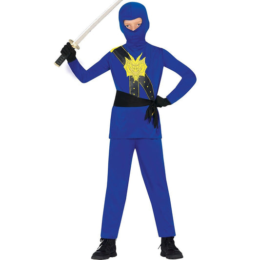 Kids Blue Ninja Costume
