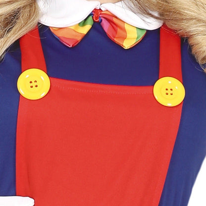 Womens Smile Clown Costume