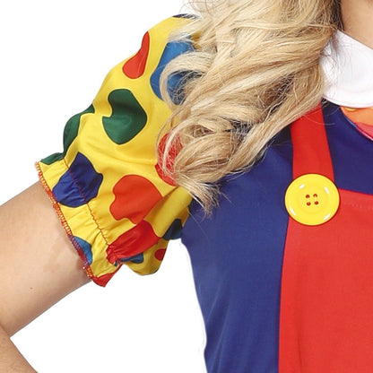 Womens Smile Clown Costume