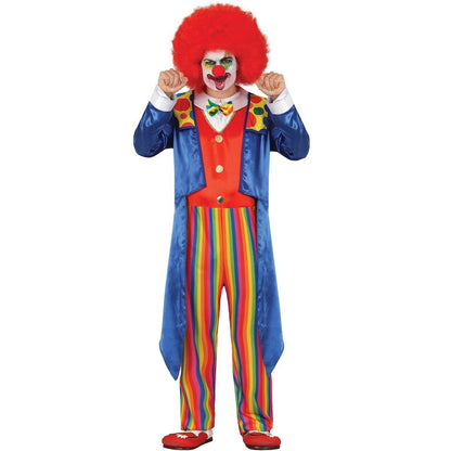 Mens Smile Clown Costume