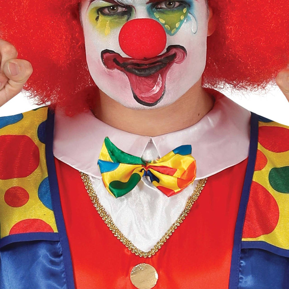 Mens Smile Clown Costume
