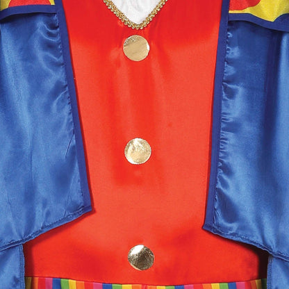 Mens Smile Clown Costume