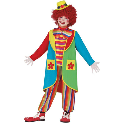 Kids Valentine Clown Costume