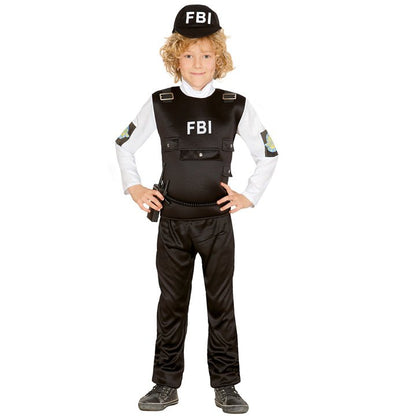 Boys FBI Police Costume