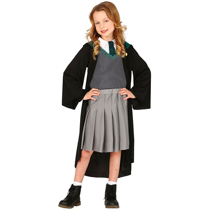 Girls Slytherin Uniform Costume