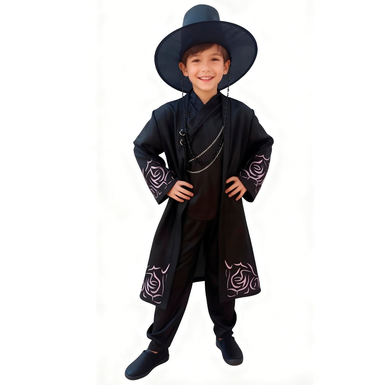 Boys K-Pop Singing Demon Costume Deluxe 