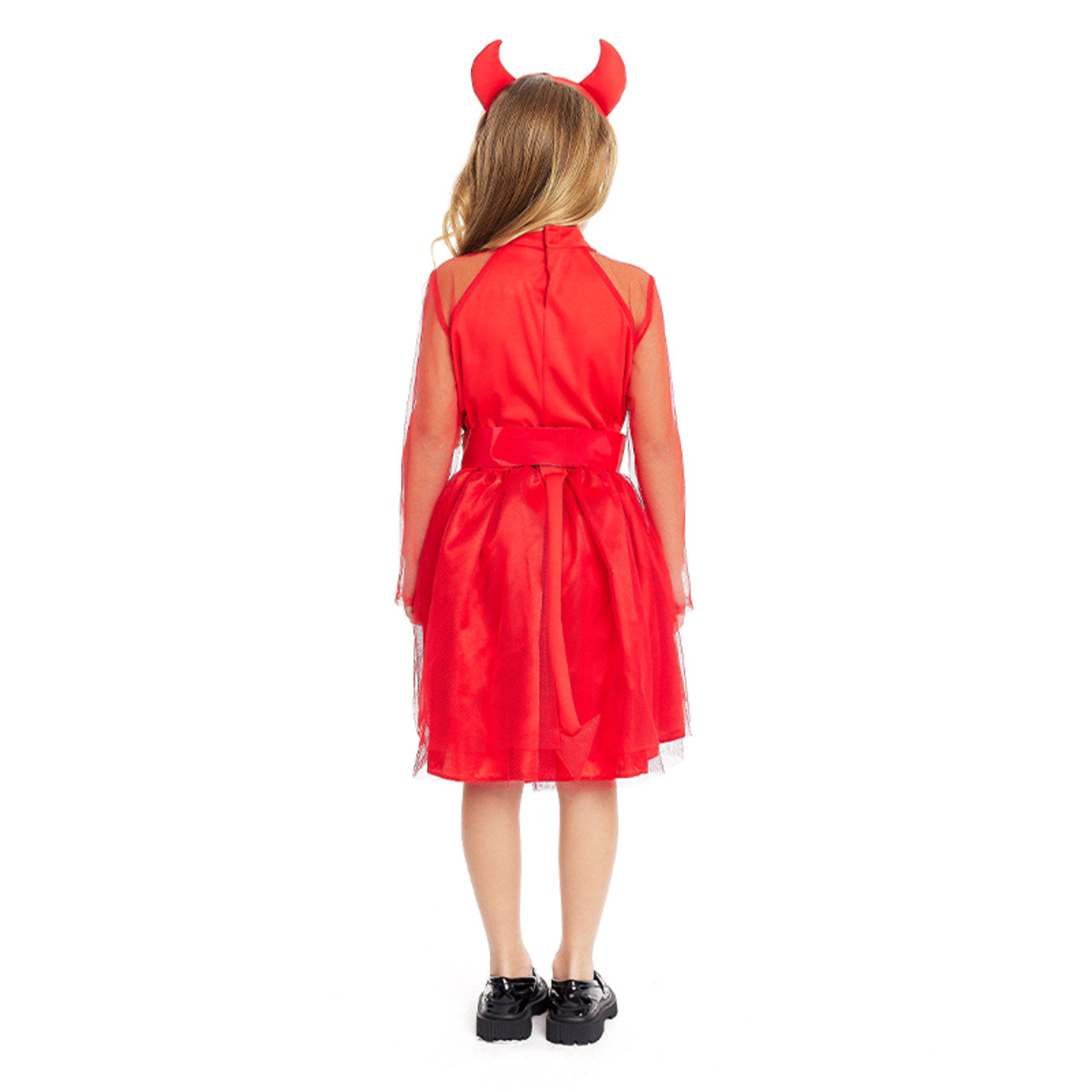 Girls Red She Devil Costume