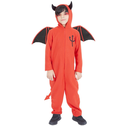 Kids Winged Red Devil Costume