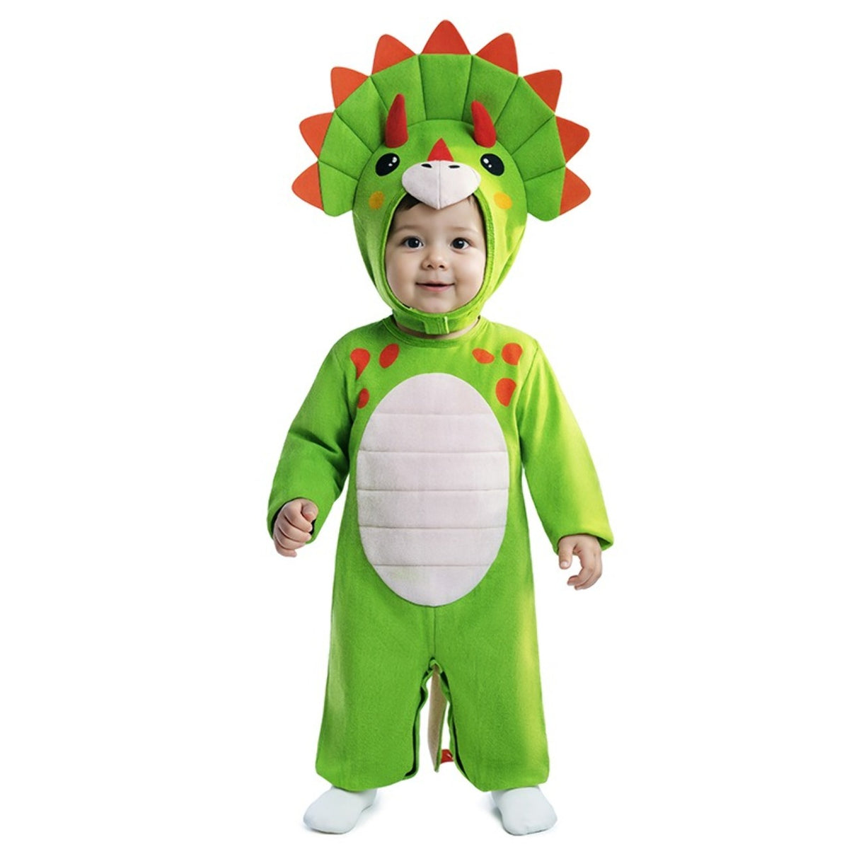 Baby Green Triceratops Dinosaur Costume