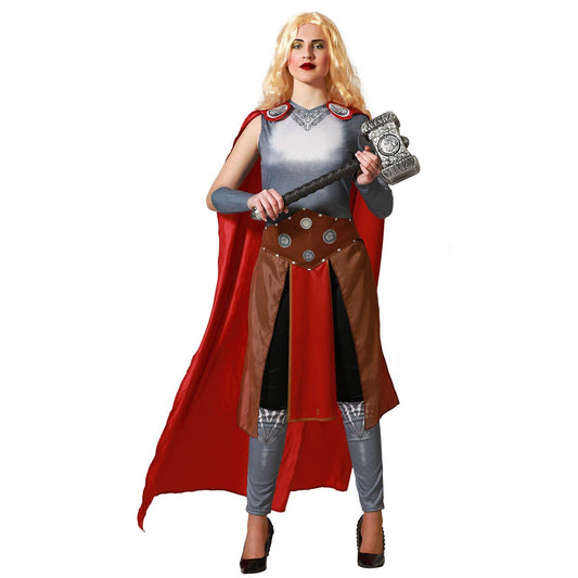 Womens Thunder Goddess Cape Costume