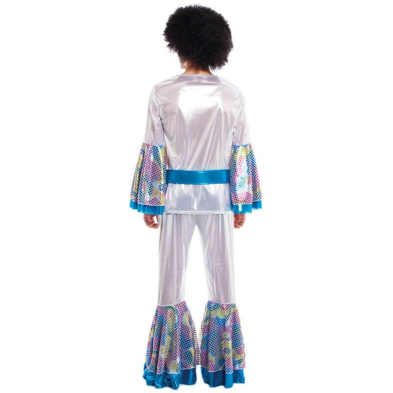 Mens Deluxe Disco Abba Costume