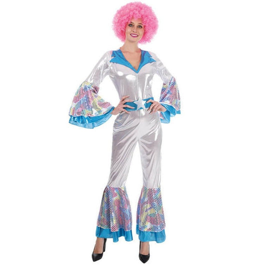 Womens Deluxe Abba Disco Costume