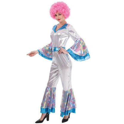 Womens Deluxe Abba Disco Costume