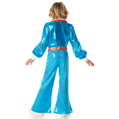 Boys 70s Floral Disco Costume