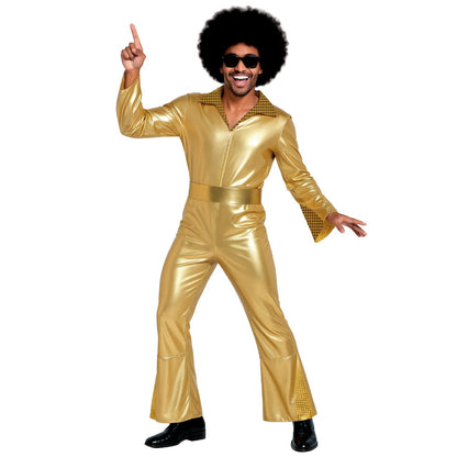 Mens Disco Gold Costume