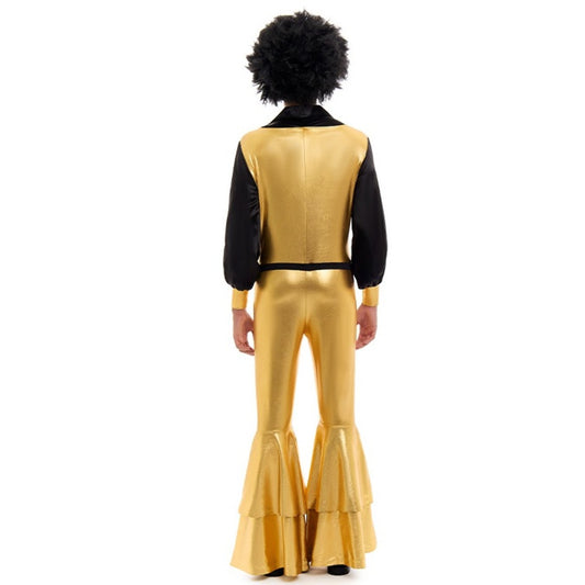 Mens Gold Disco Costume