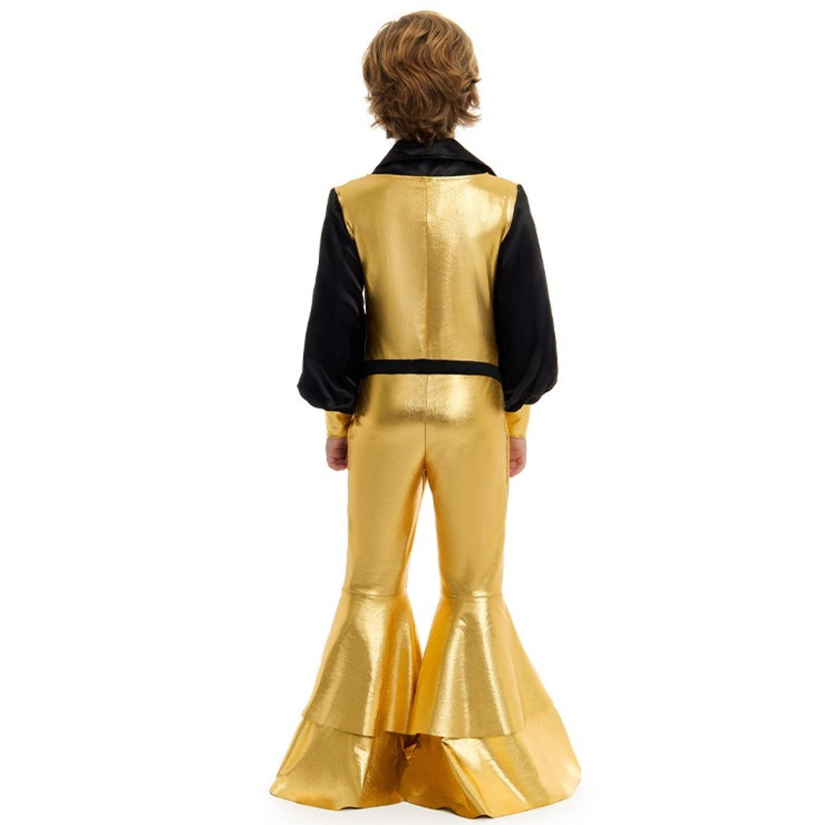 Boys Gold Disco Costume