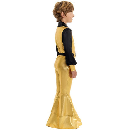 Boys Gold Disco Costume