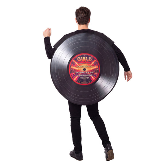 Adult Vinyl Record Costume