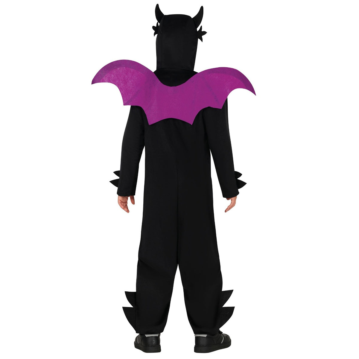 Kids Black Dragon Wings Costume