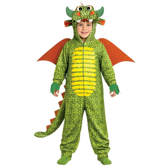 Kids Green Dragon Wings Costume