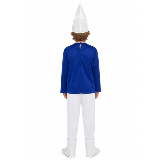 Kids Blue Elf Costume with Booties