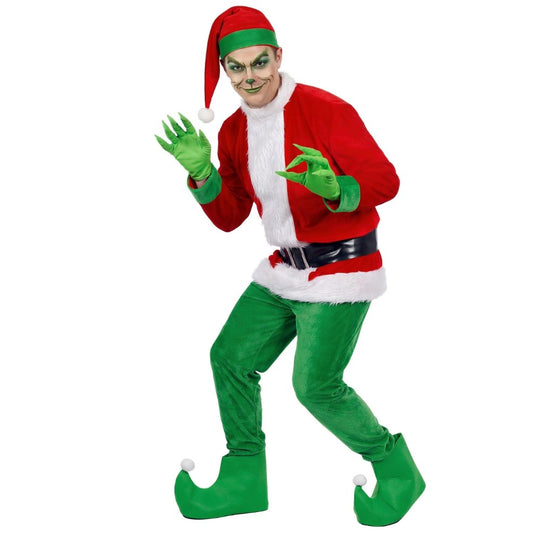 Adult Complete Grinch Elf Costume