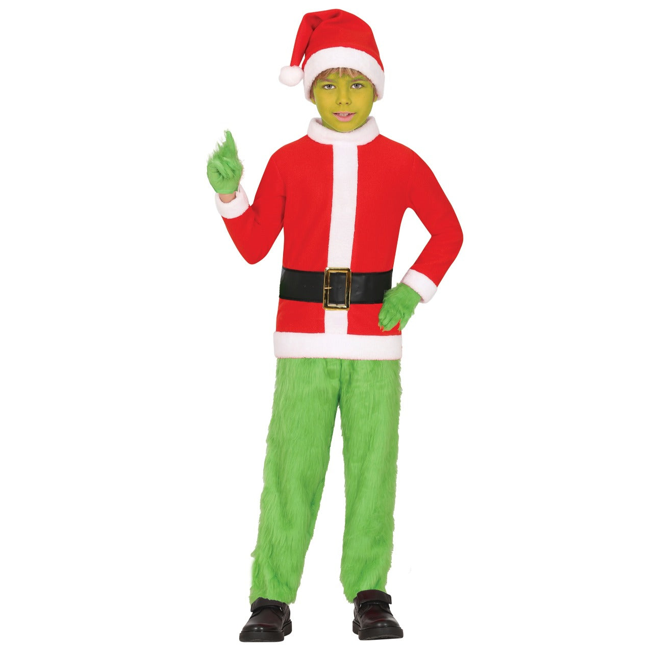Deluxe Kids Grinch Elf Costume