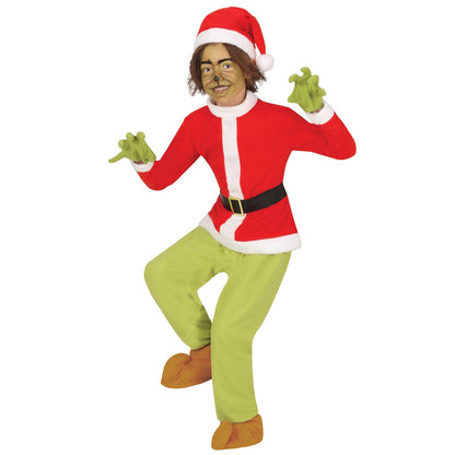 Kids Grinch Elf Costume