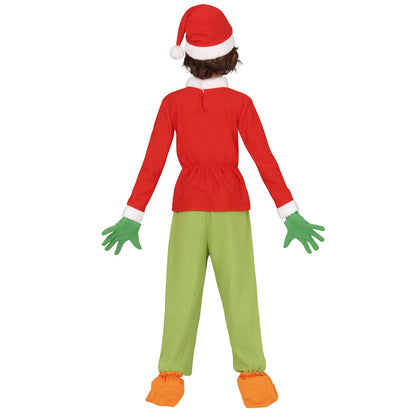 Kids Grinch Elf Costume