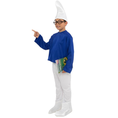 Kids Blue Elf Costume with Booties