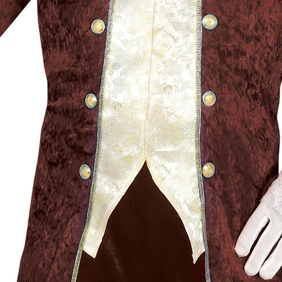 Mens Brown Baroque Duke Costume