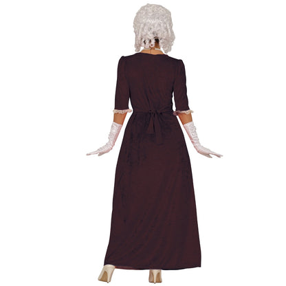 Womens Brown Baroque Duchess Costume