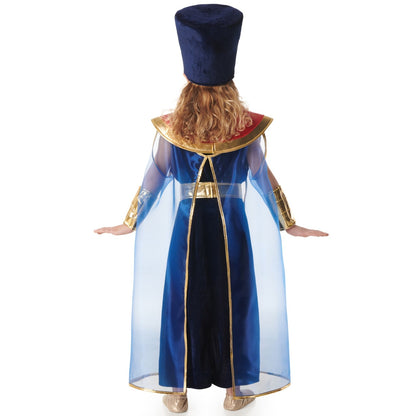 Girls Blue Egyptian Pharaoh Costume